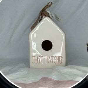 Rae Dunn "Just Hatched" Birdhouse